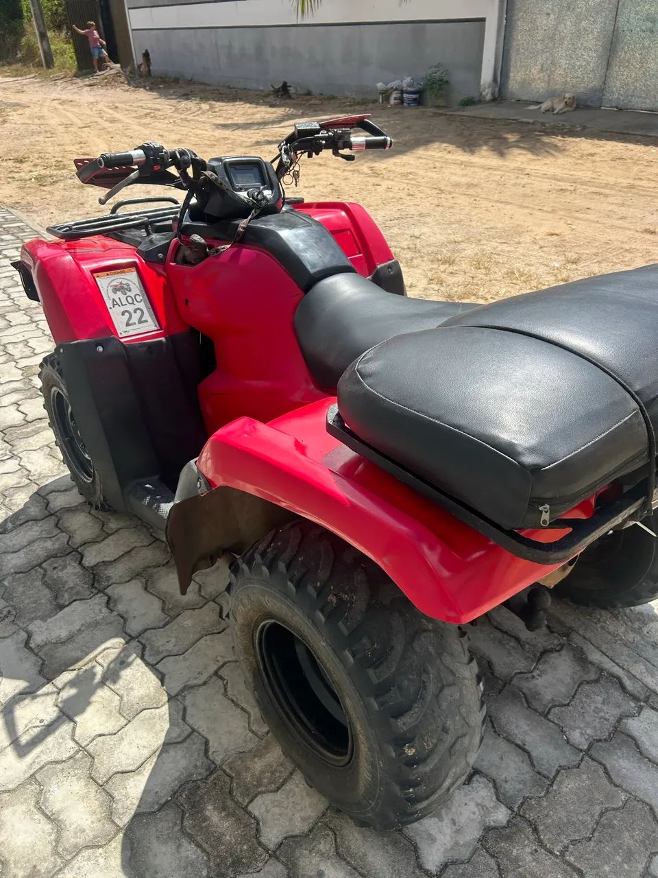 Quadriciclo fourtrax 420c 4x4 - Foto 2