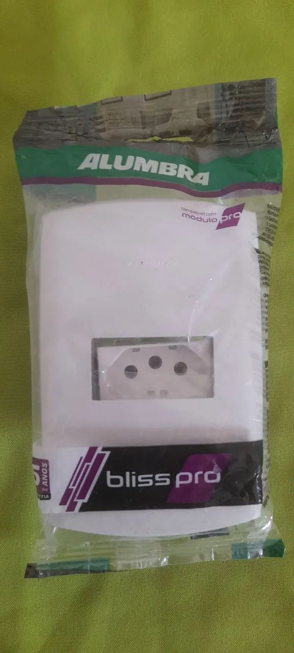 2 TOMADAS/INTERRUPTORES SIMPLES/TOMADA COAXIAL PARA FIOS/SENSOR DE SENSOR de PRESENÇA! - Foto 5