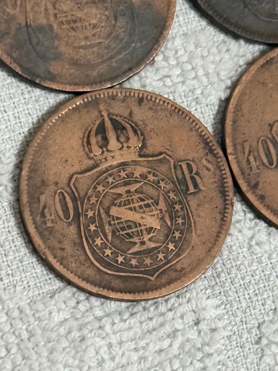 4 moeda 40 réis 74/75/77/80 (de férias entre 15 e 21/08) não posto neste período - Foto 3