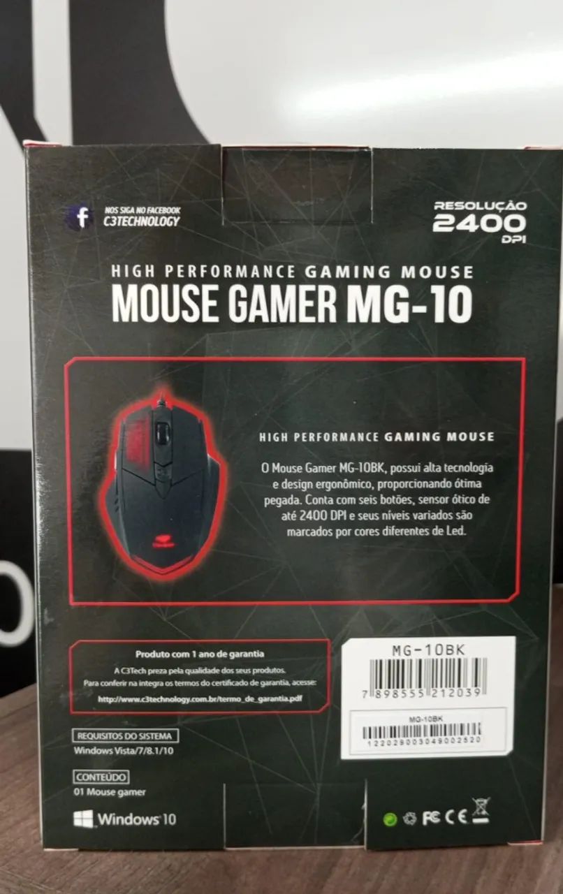 Mouse Gamer MG10 C3tech - Foto 2