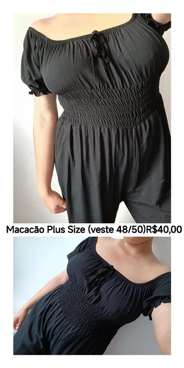 Macacão Plus Size 