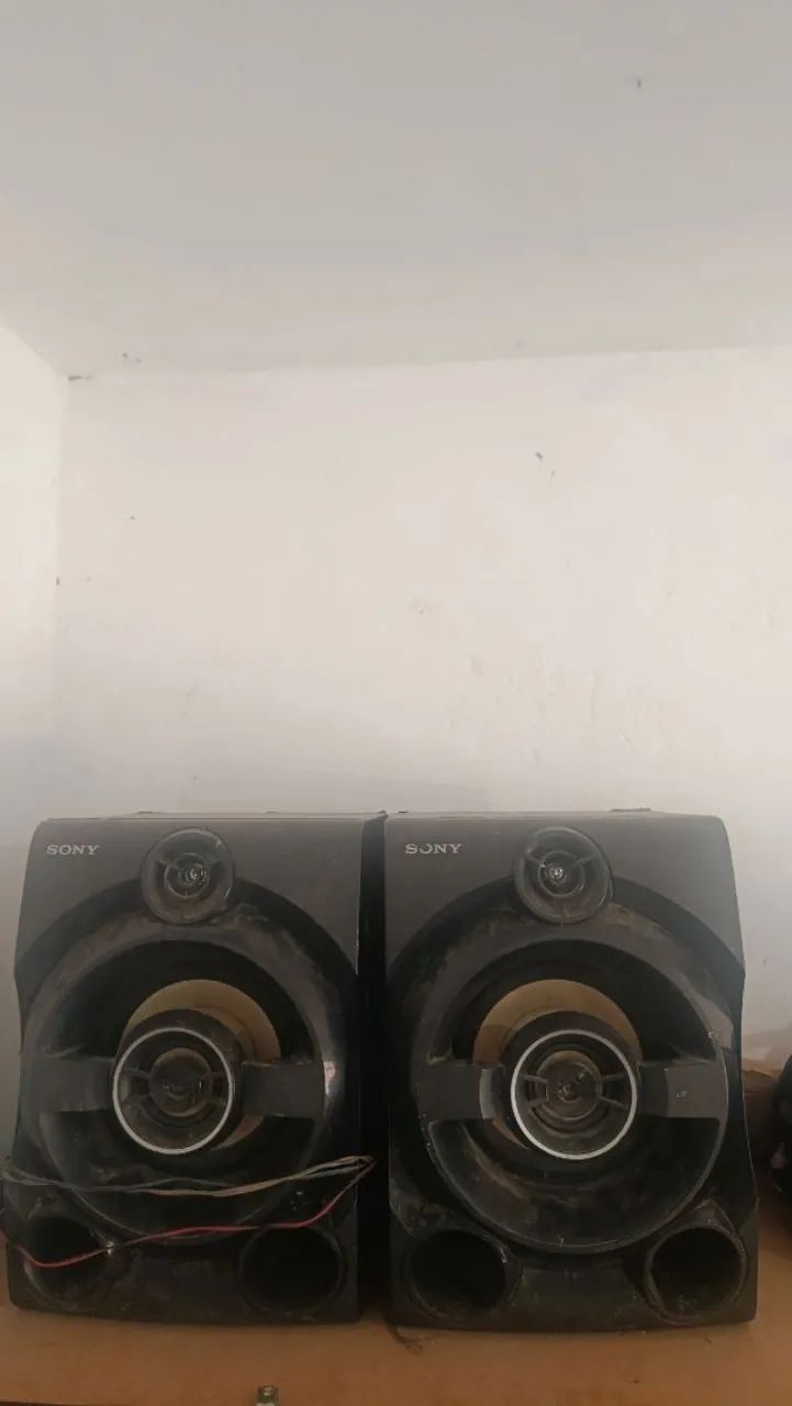 Caixas de som Sony 