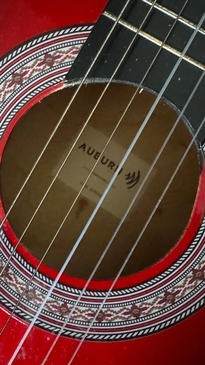 VIOLAO ACUSTICO ALBURN 6 CORDAS - Foto 5