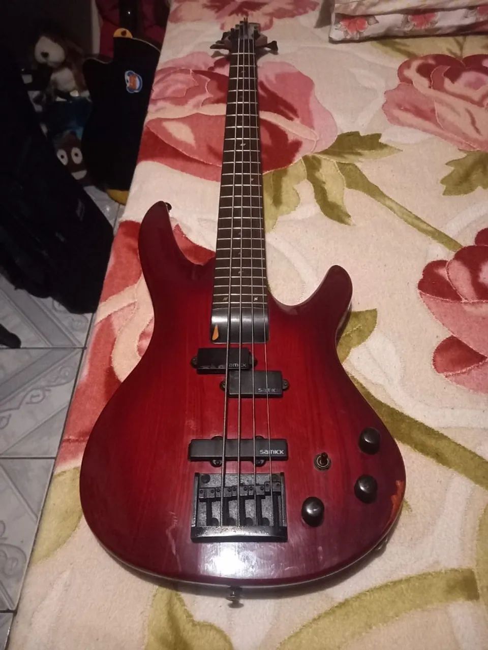 Baixo Samick Saturn Series - Foto 6