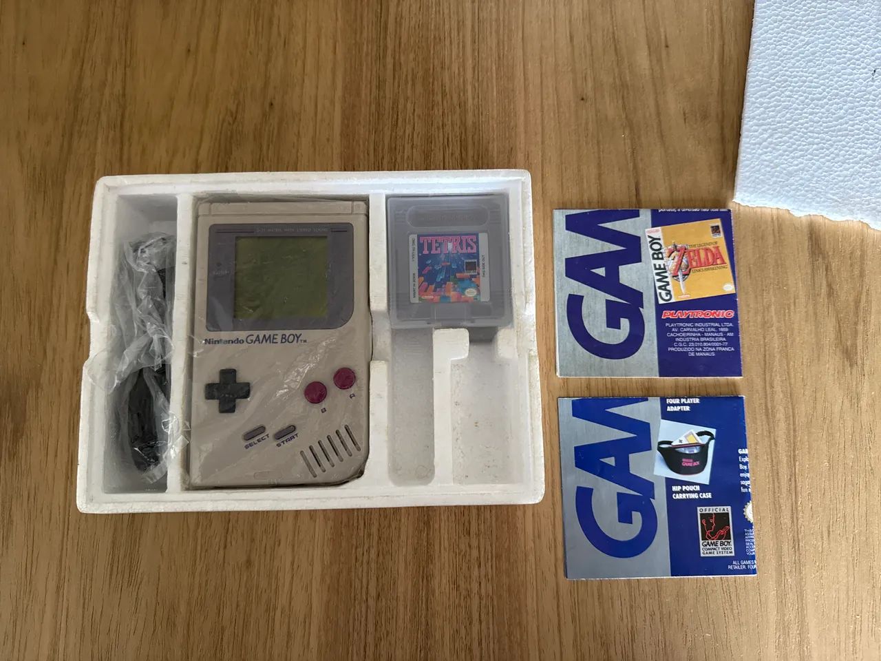 Gameboy DMG - Na caixa CIB - Com Tetris e serial batendo - Foto 4