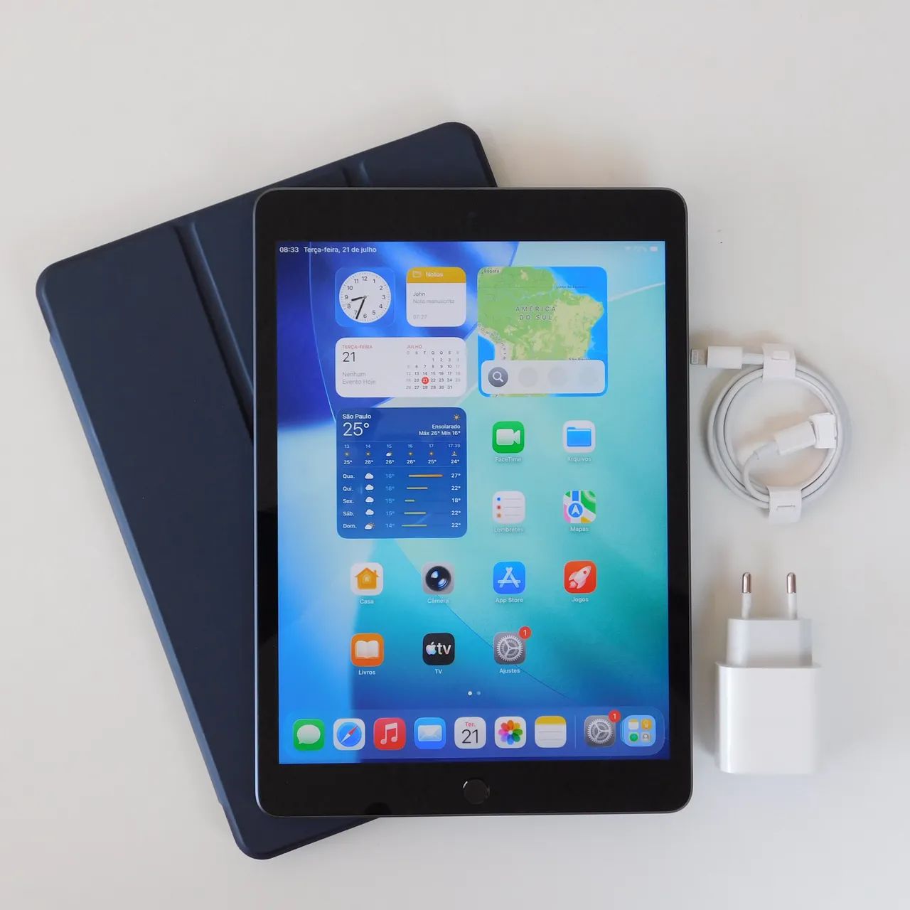 iPad 9 Geração Cinza Espacial 64 Gb 10.2 polegadas - Tablets e E