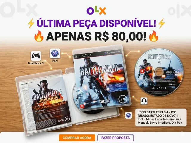 Wolfenstein: The New Order PS3 - Jogo Original Completo! Ação Pura