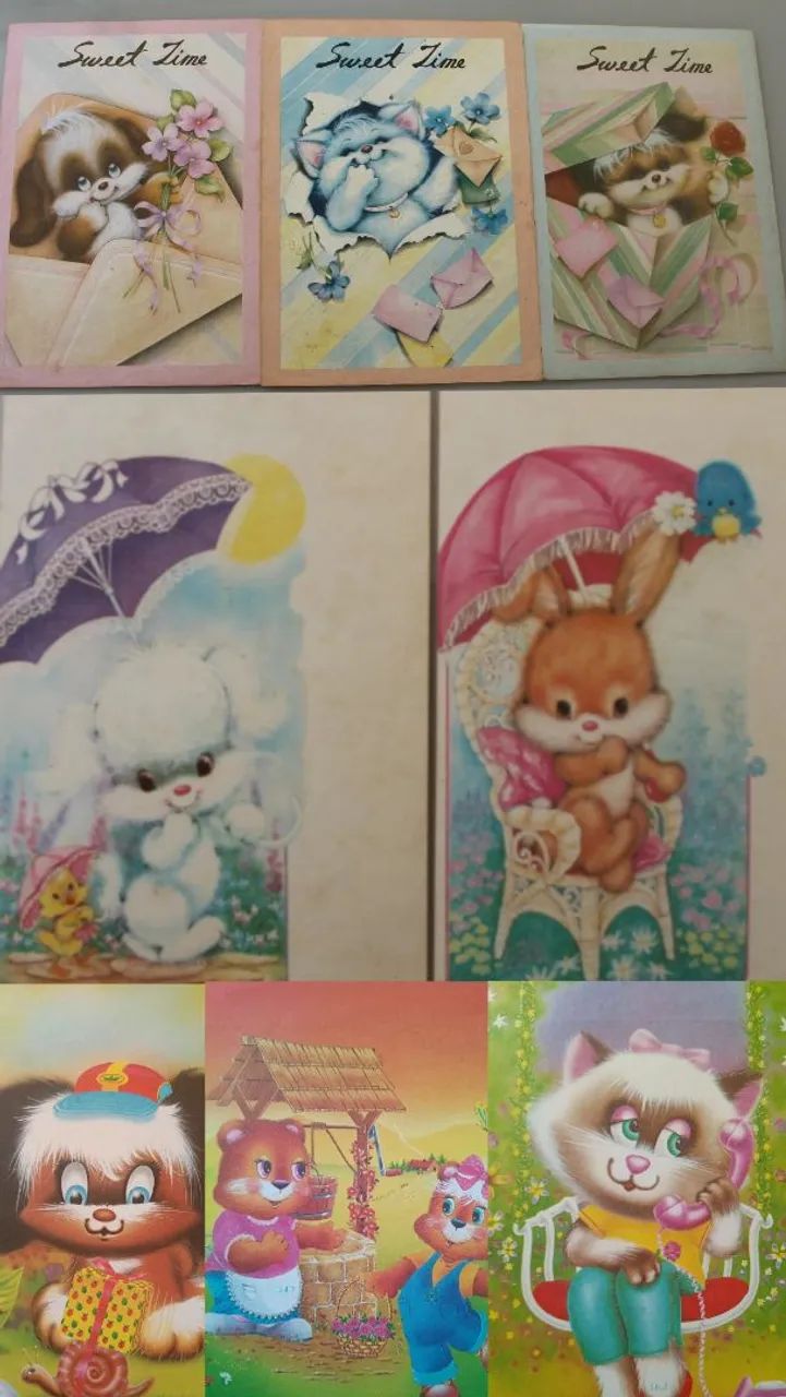 Vendo papéis de cartas lindos e bem conservados