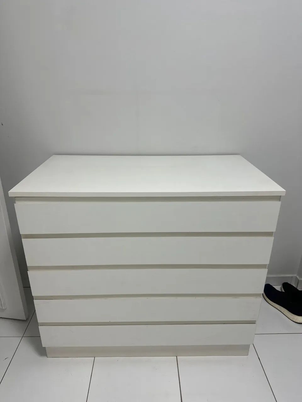 Gaveteira na cor branca