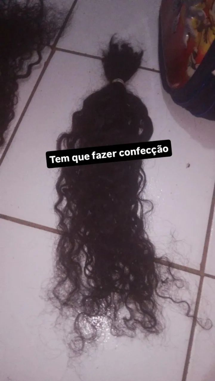 Cabelo cacheado 65 cm - Foto 3