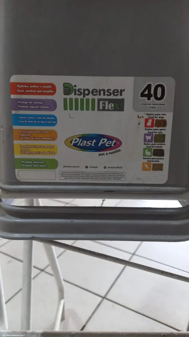 Dispenser para rações 10 bocas - Foto 2