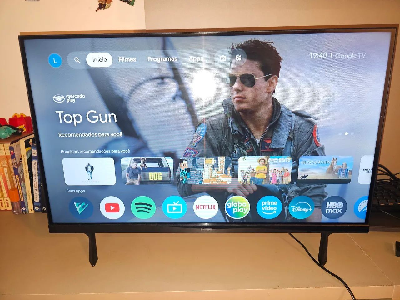 Smart TV Philips 32" LED (Google TV)