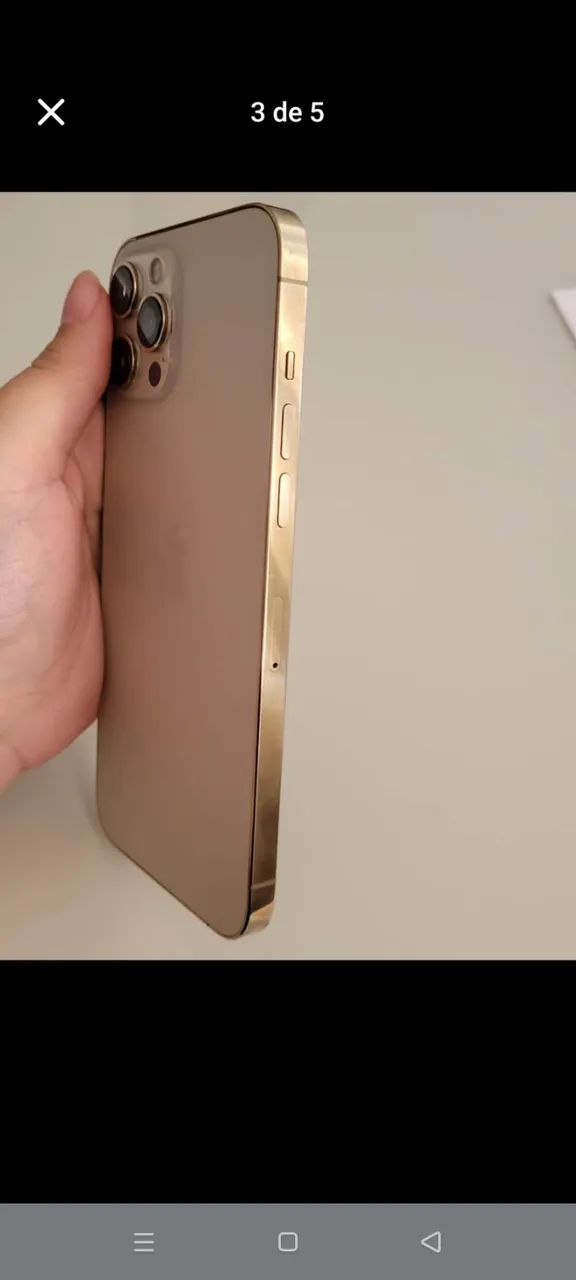 Iphone 12 pro max gold  - Foto 4