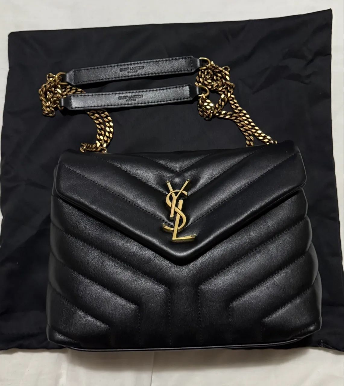 Bolsa YSL 100% couro  - Foto 5