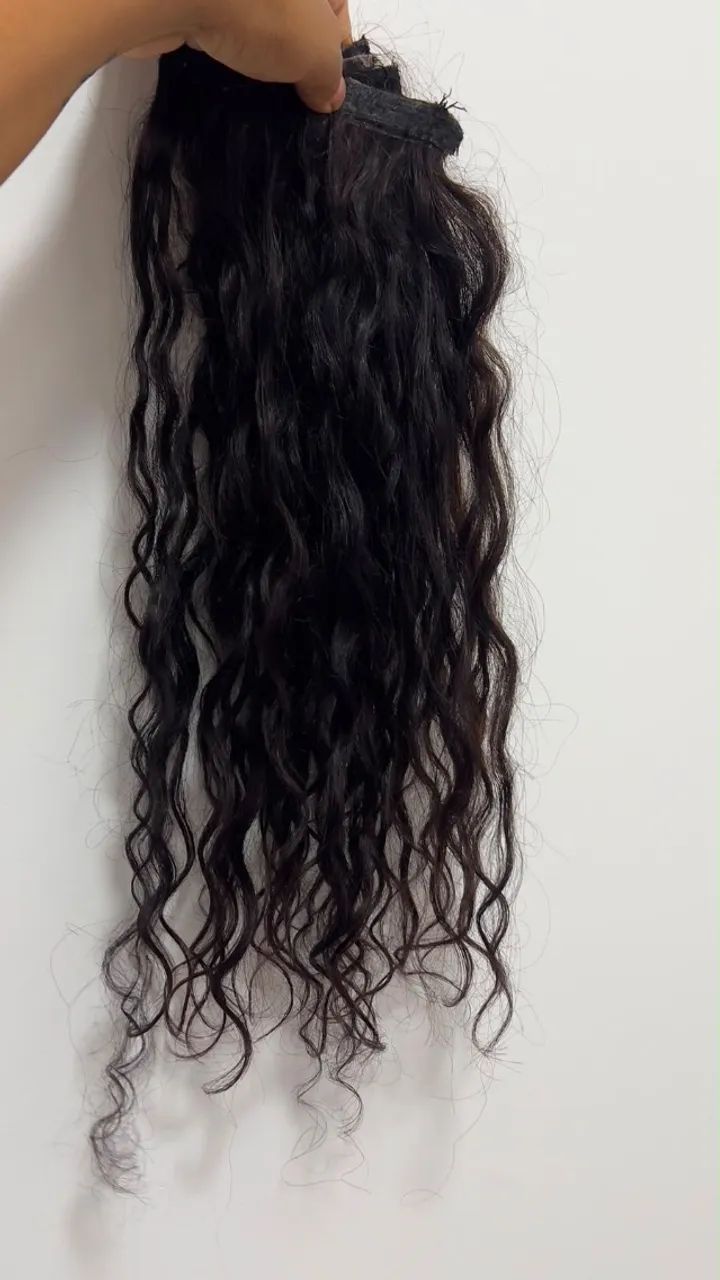 Cabelo humano cacheado natural com morena iluminada  - Foto 4