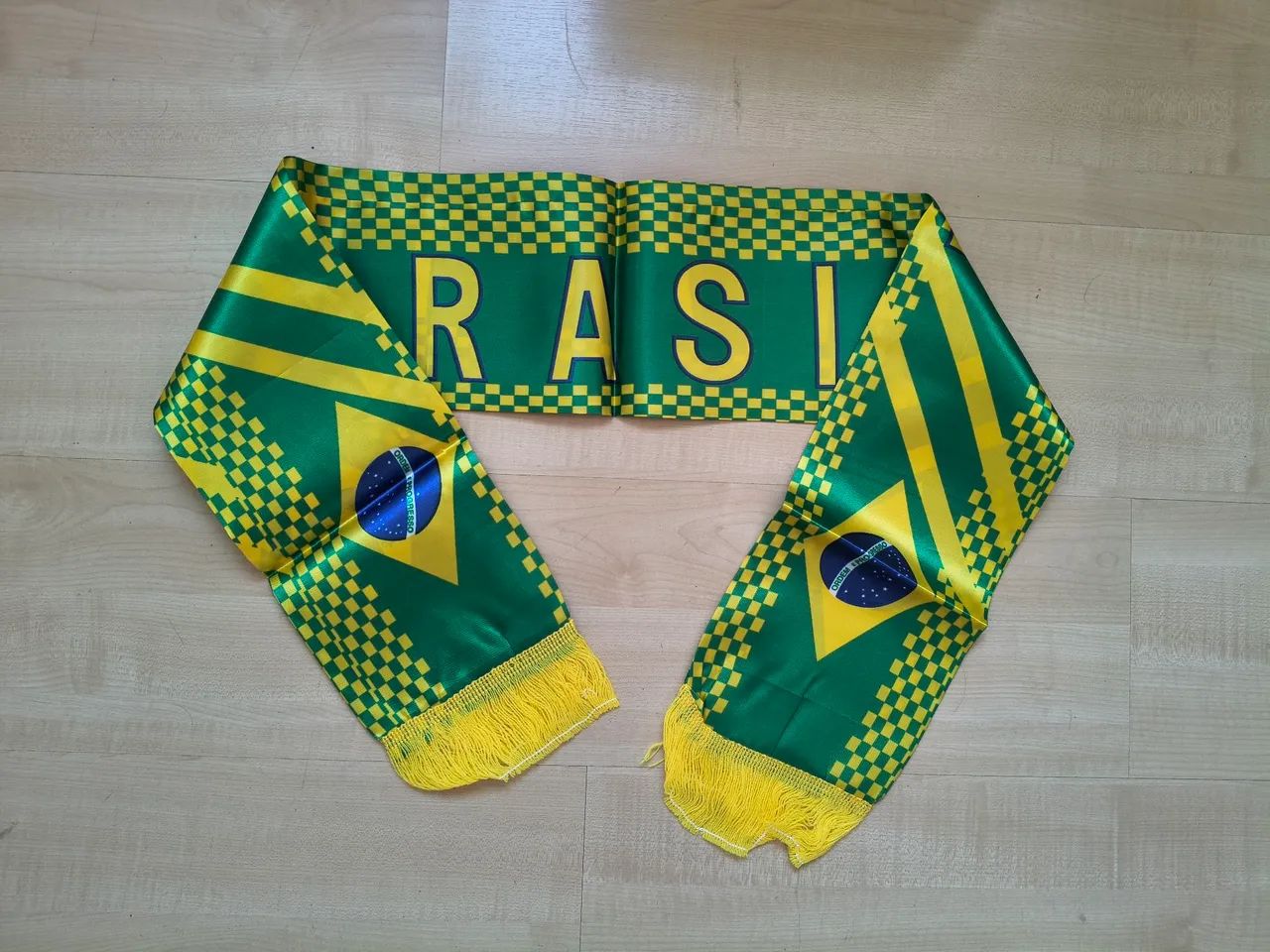 Cachecol faixa torcedor Brasil - novo - Foto 2