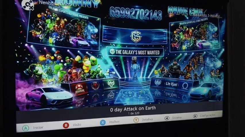 O O Rgh Xbox 360 E RGH Aurora + 320 Jogos + Controle - Consoles de Vídeo Game ...