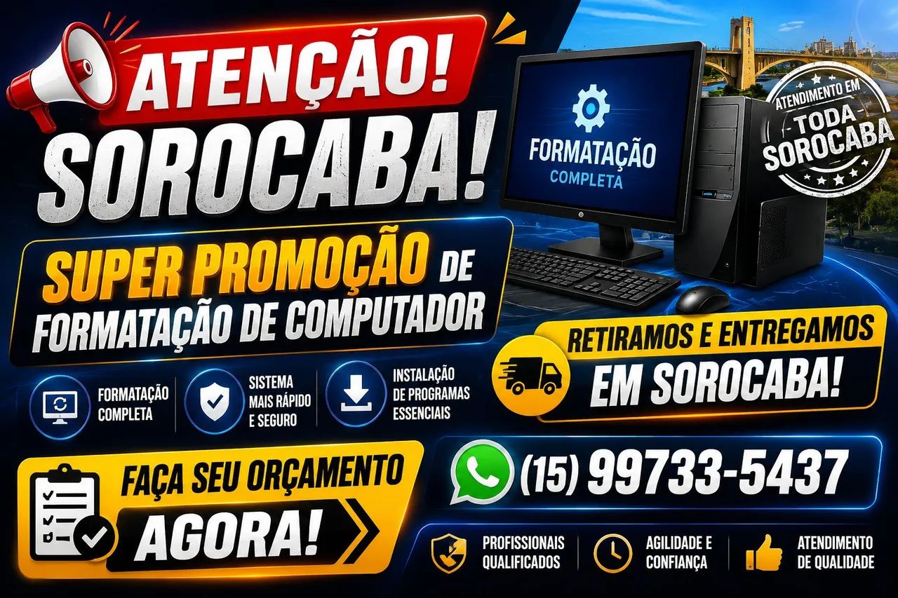 Formatação de computador 