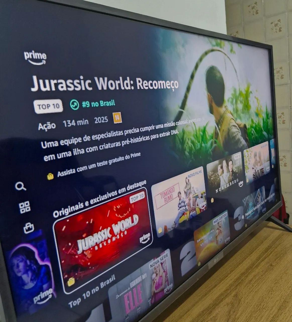 Smart TV LG 43" , conversor digital integrado,Wifi,WebOs, em perfeito estado.  - Foto 2