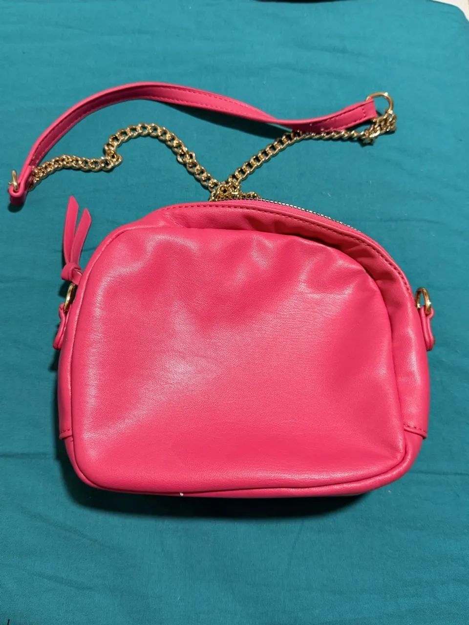 Bolsa Arezzo Tiracolo Rosa - Foto 2