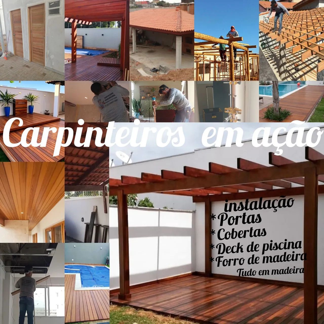 Carpinteiro  portas e corbetas etc.