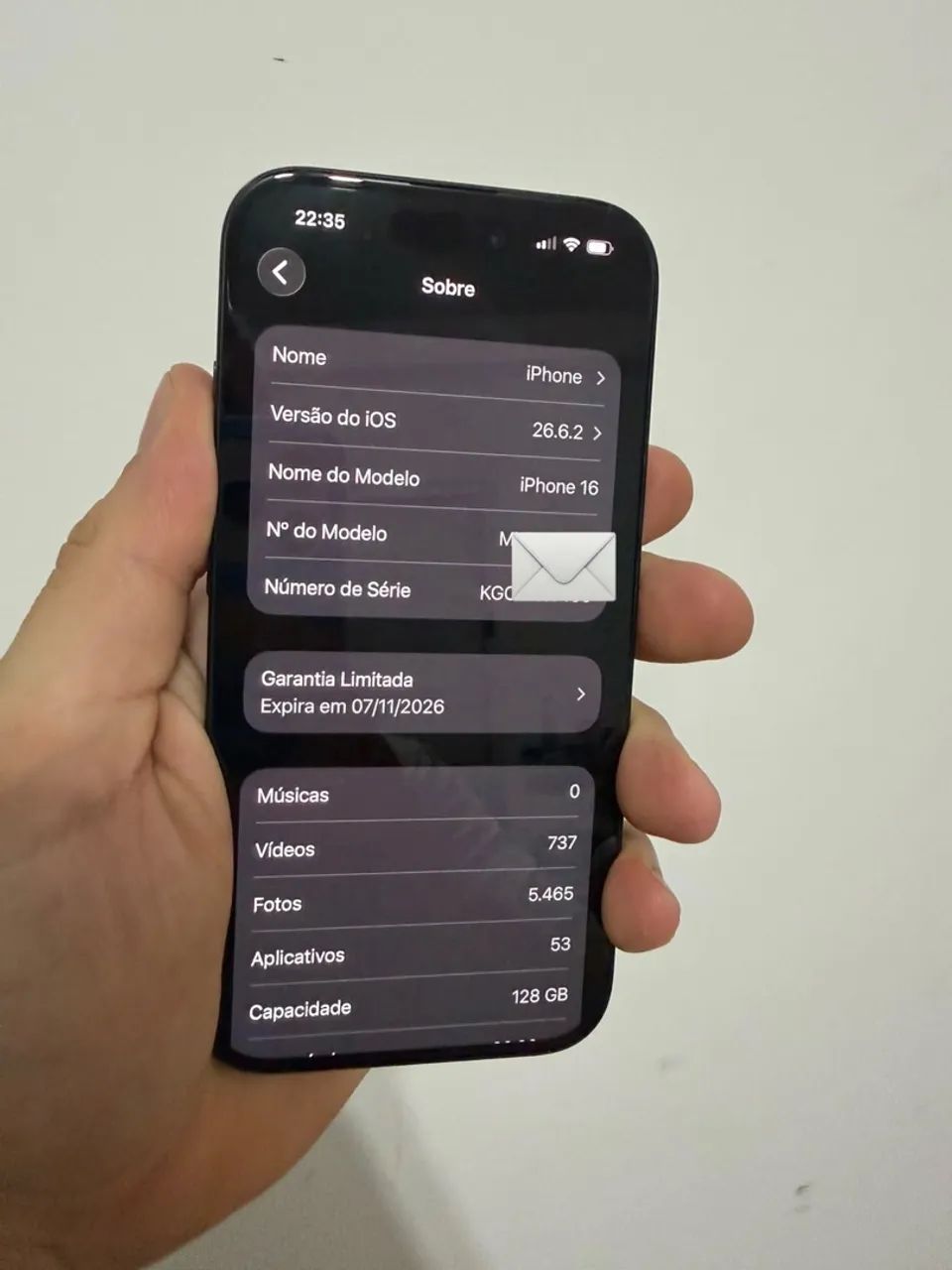iPhone 16 128G com NF e Garantia Apple Anatel  - Foto 5