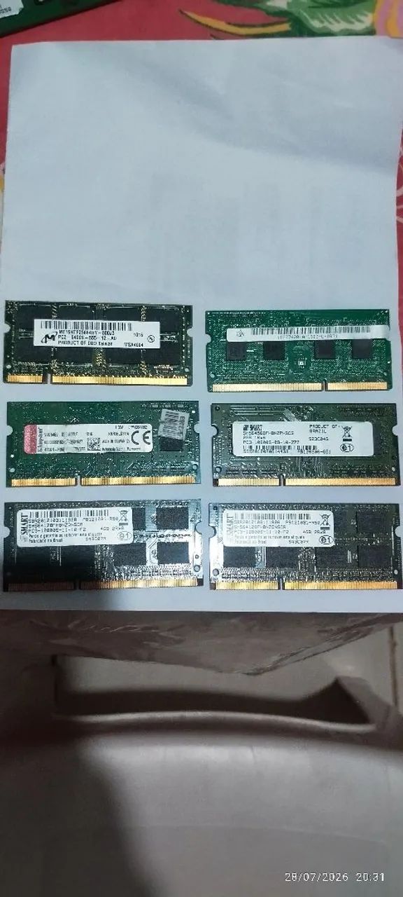 Vende memória RAM ddr3 e DDR2  - Foto 3