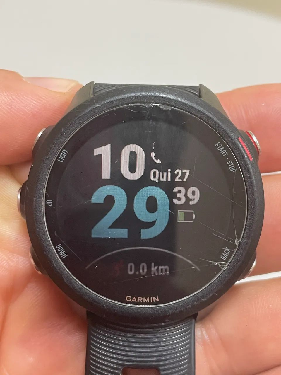 Garmin Forerunner 245 Music GPS - Completo com Caixa