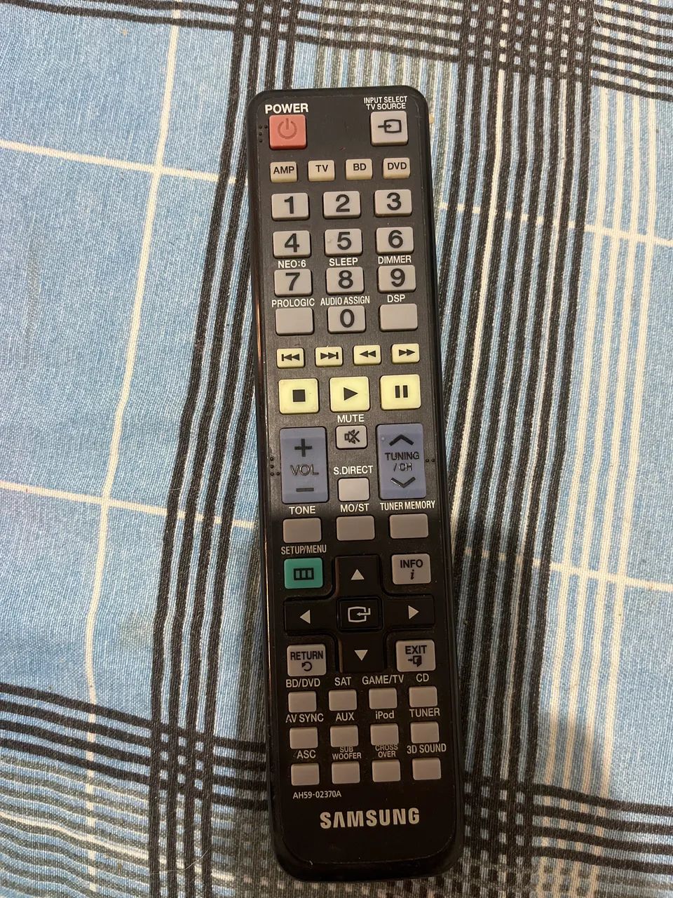 Controle Samsung 