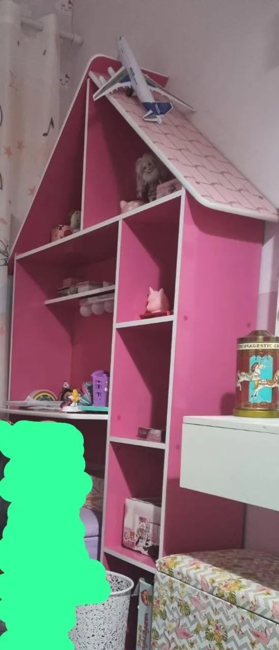 Escrivaninha Casa da Barbie Casinha de Boneca