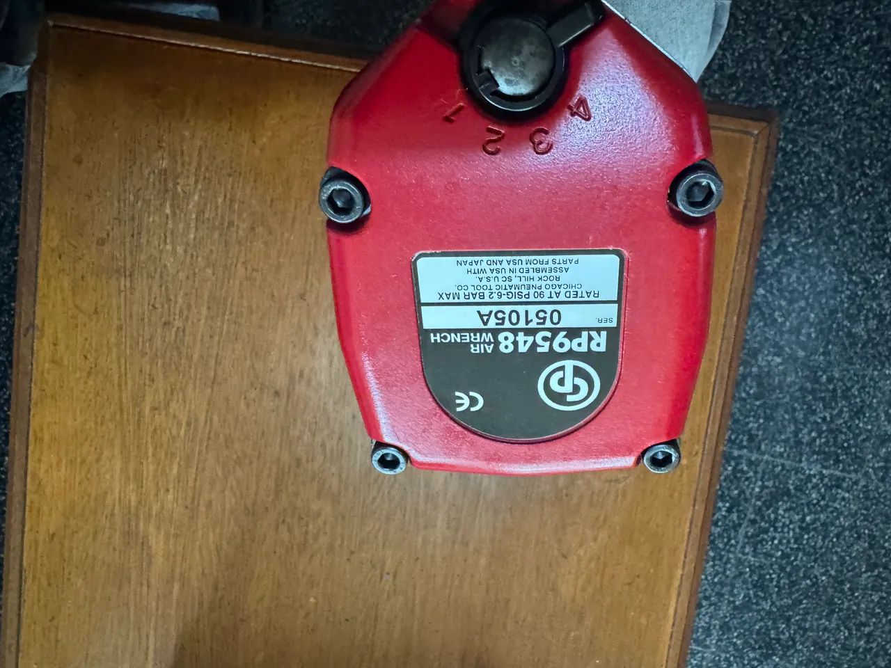 CHAVE DE IMPACTO PNEUMÁTICA 