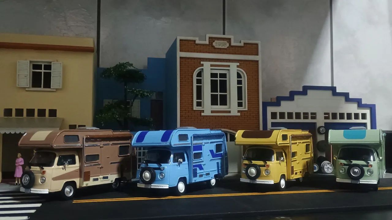 Miniatura de Kombi 1/43 