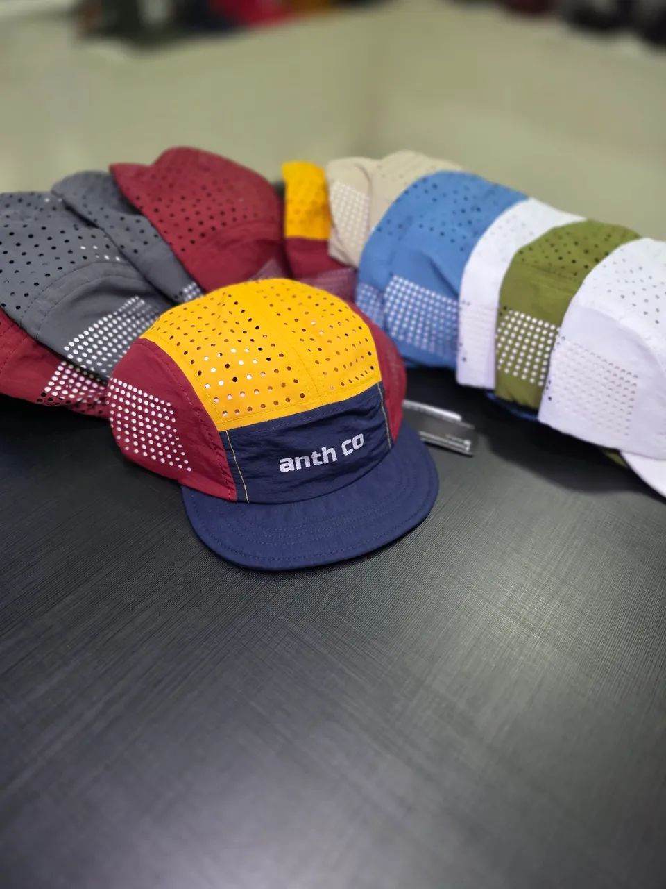 Boné Runner da Anthco <br><br>BONÉ FIVE PANEL ESTILO VINTAGE FRESH  (ABA FLEXIVEL MENOR) - Foto 2