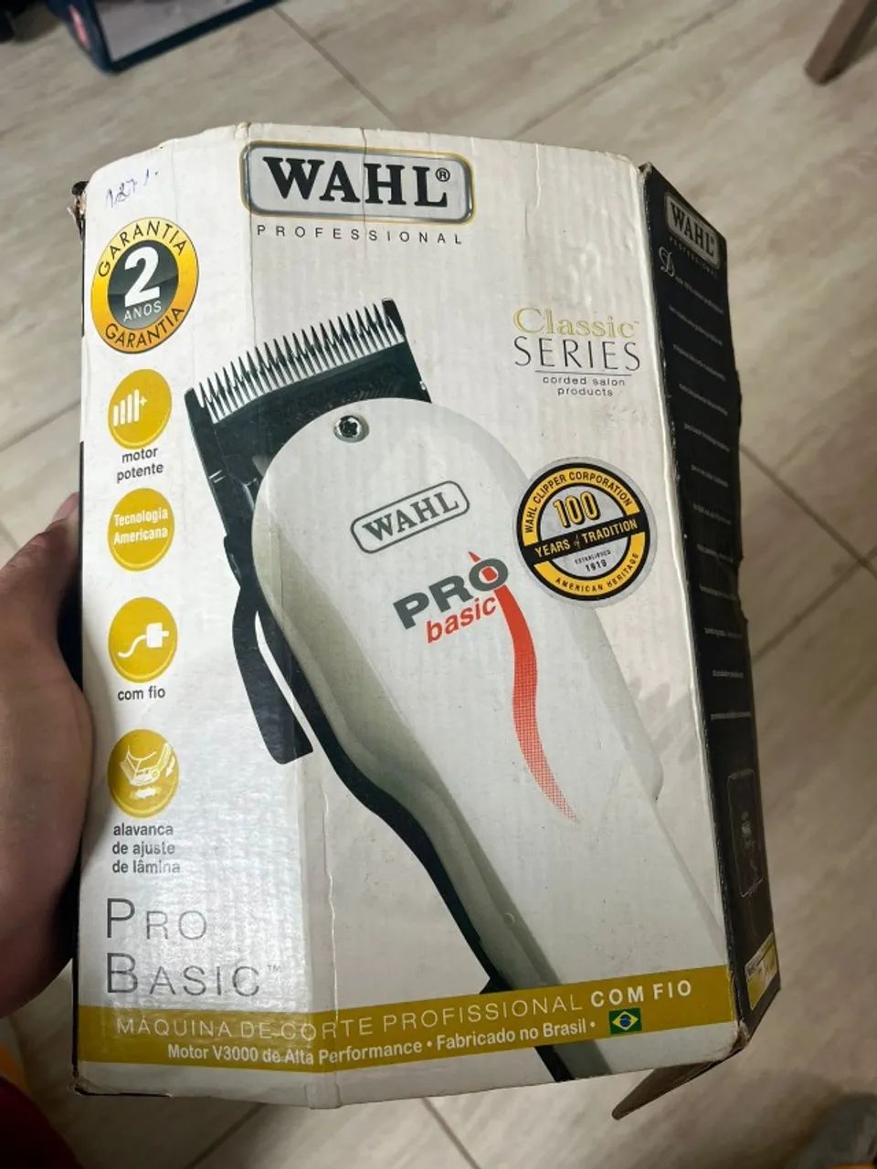 Máquina de Corte Wahl Pro Basic Profissional 127V - Foto 2