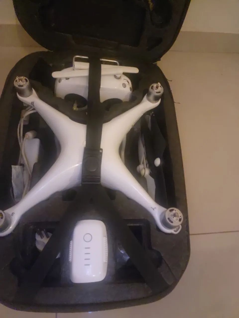 DJI Phantom 4 Pro Plus - Avariado - Completo com Case