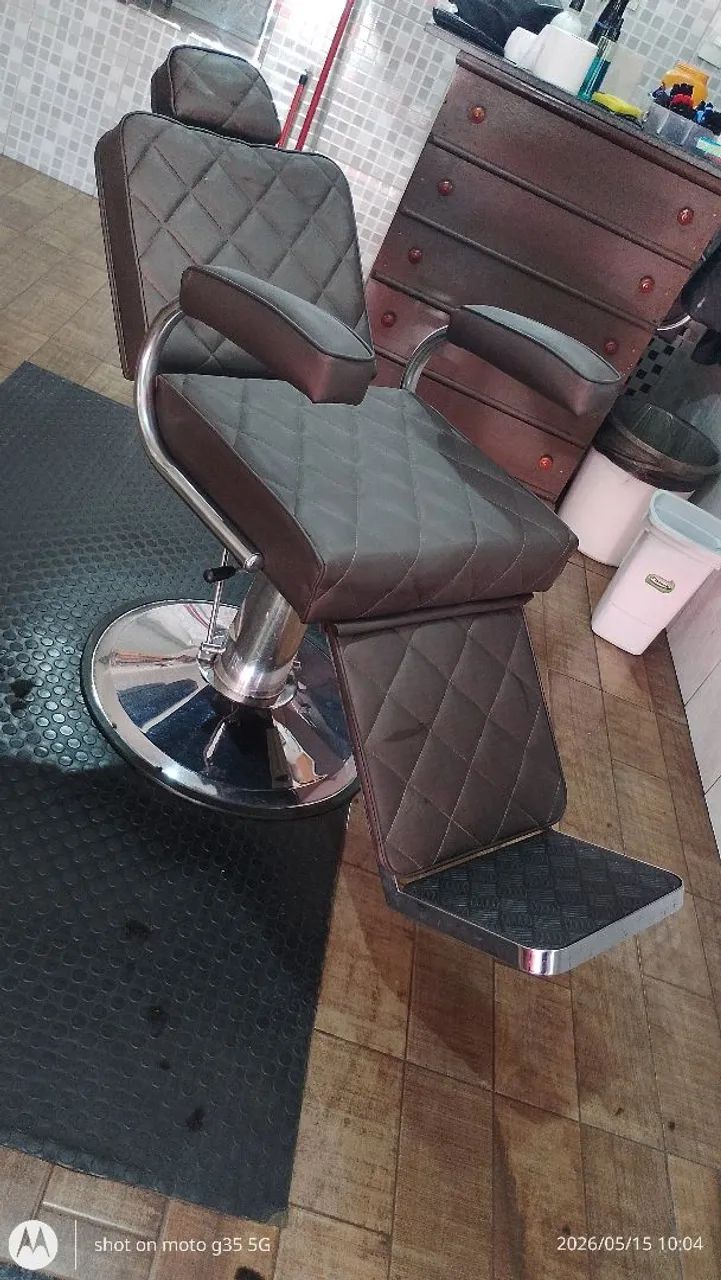 Poltrona barbearia