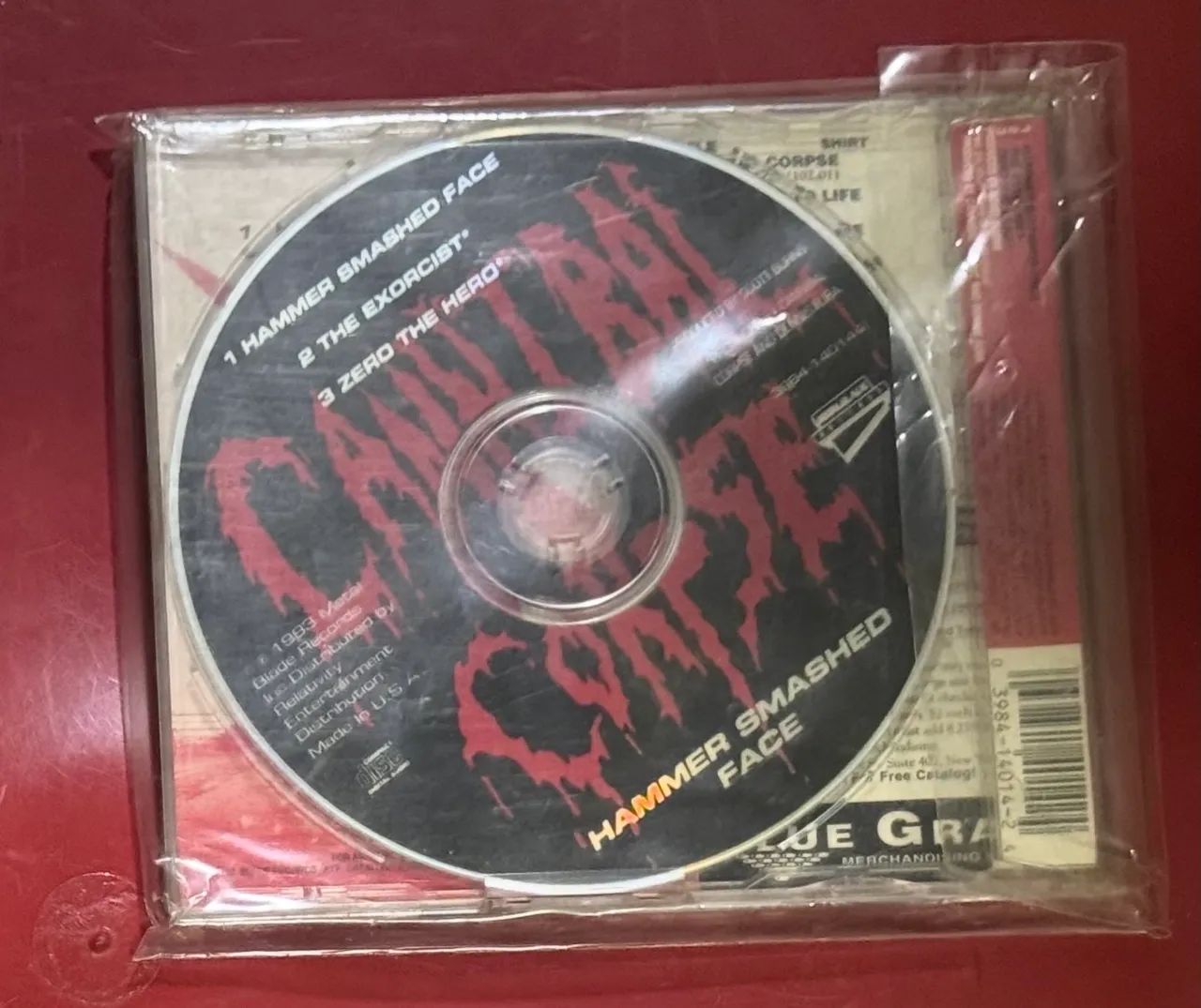 Cd single CANNIBAL CORPSE  importado  - Foto 2