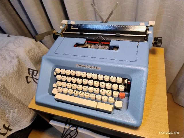 Maquina de Escrever Olivetti Studio 46 Revisada - Foto 2