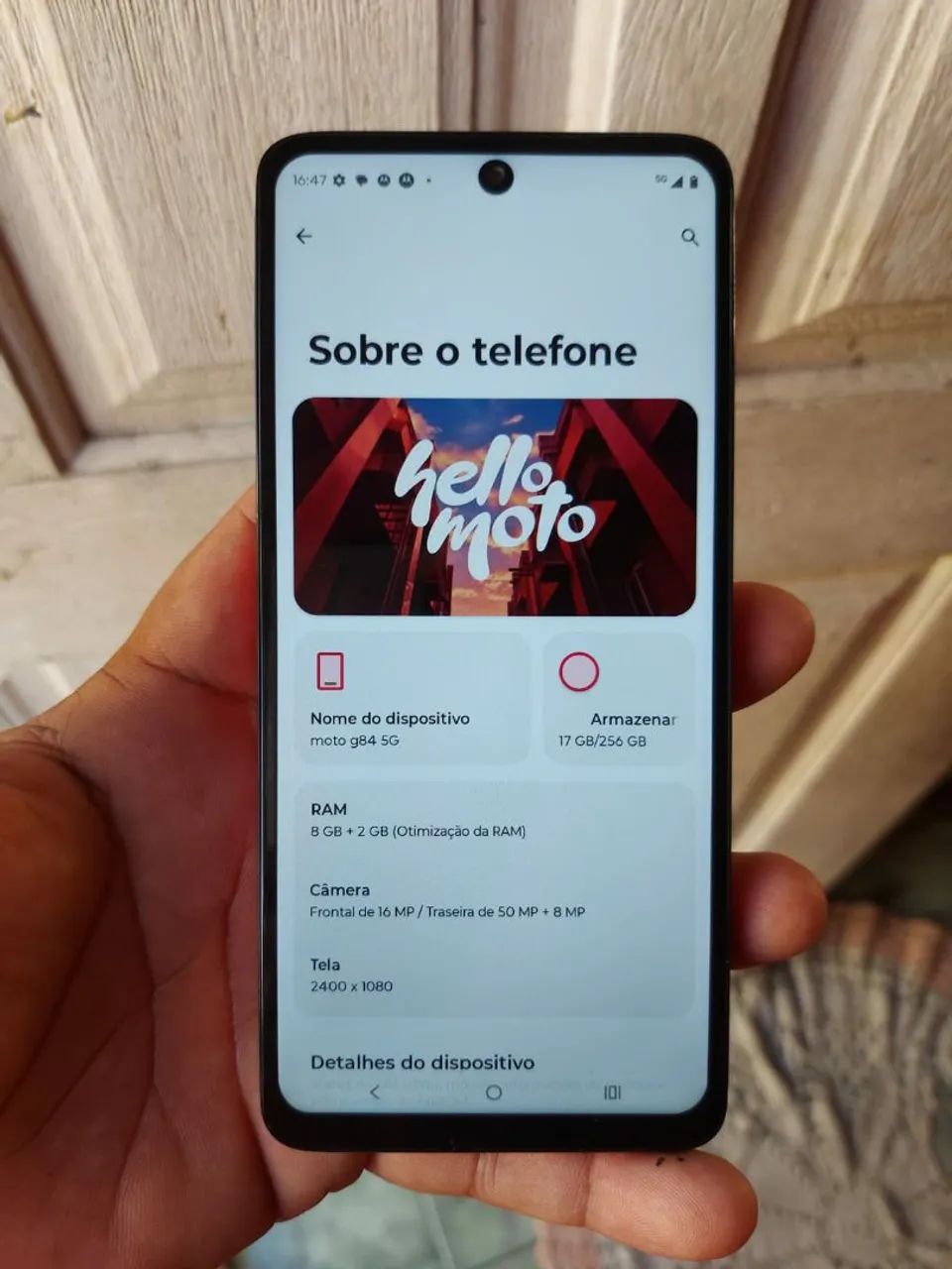 Moto G84 256GB  - Foto 4