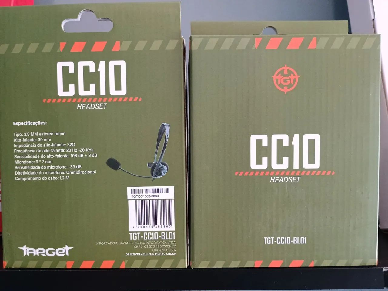 Headset CC10 TGT-CC10-BL01