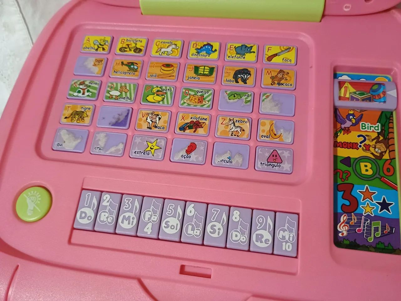 Laptop infantil antigo Rosa  - Foto 5