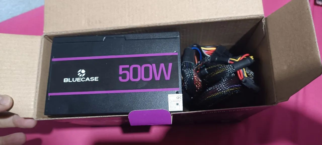 Fonte 500w bluecase - Foto 5