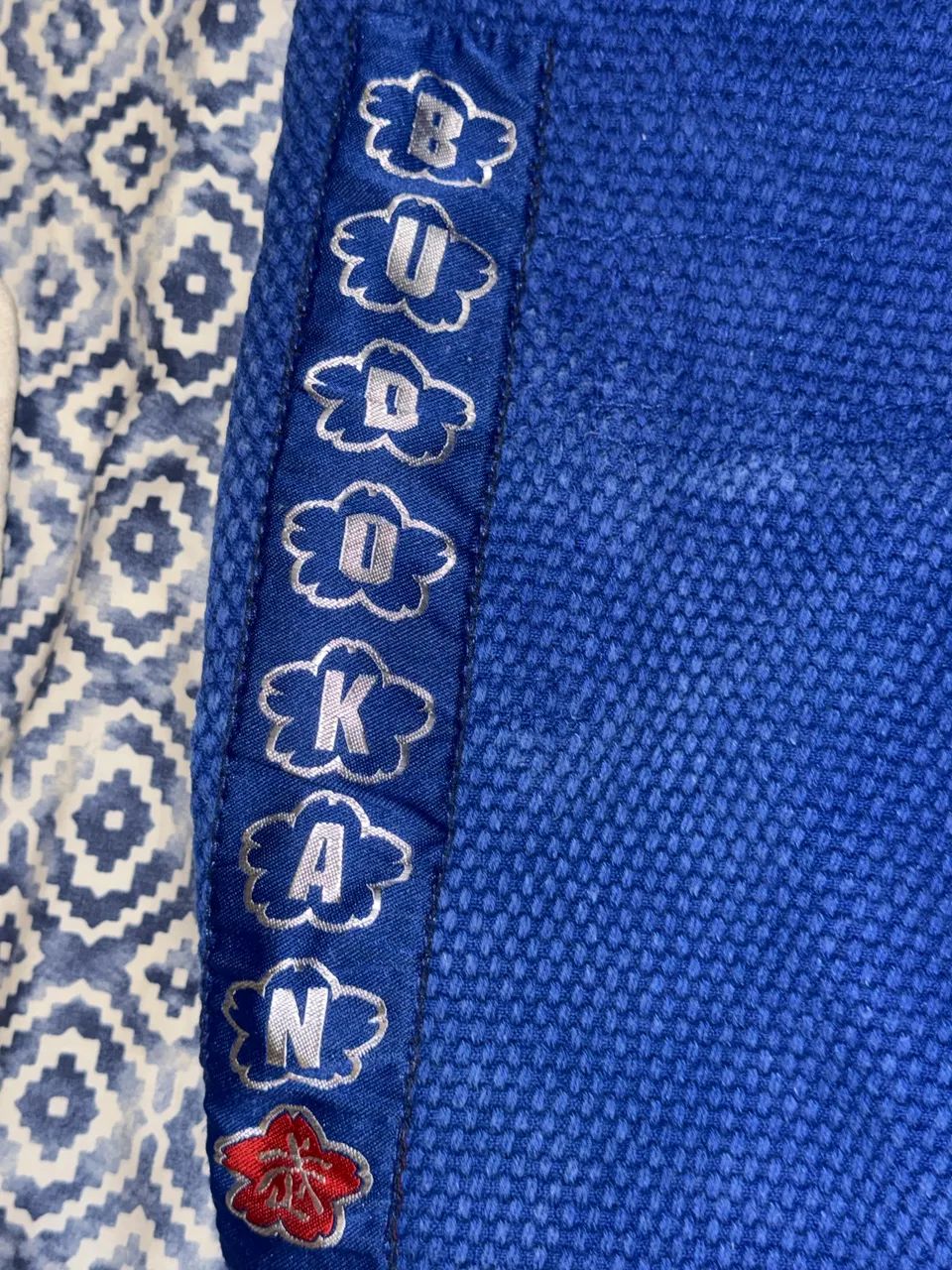 Kimono Budokan Azul tamanho A2 - Foto 3