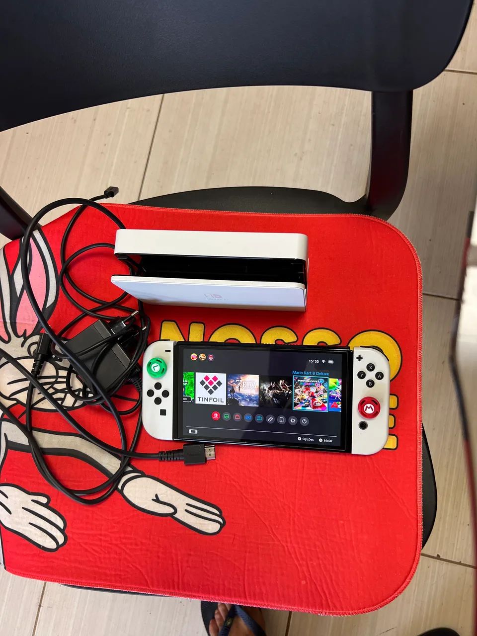 Nintendo switch oled semi novo  - Foto 3