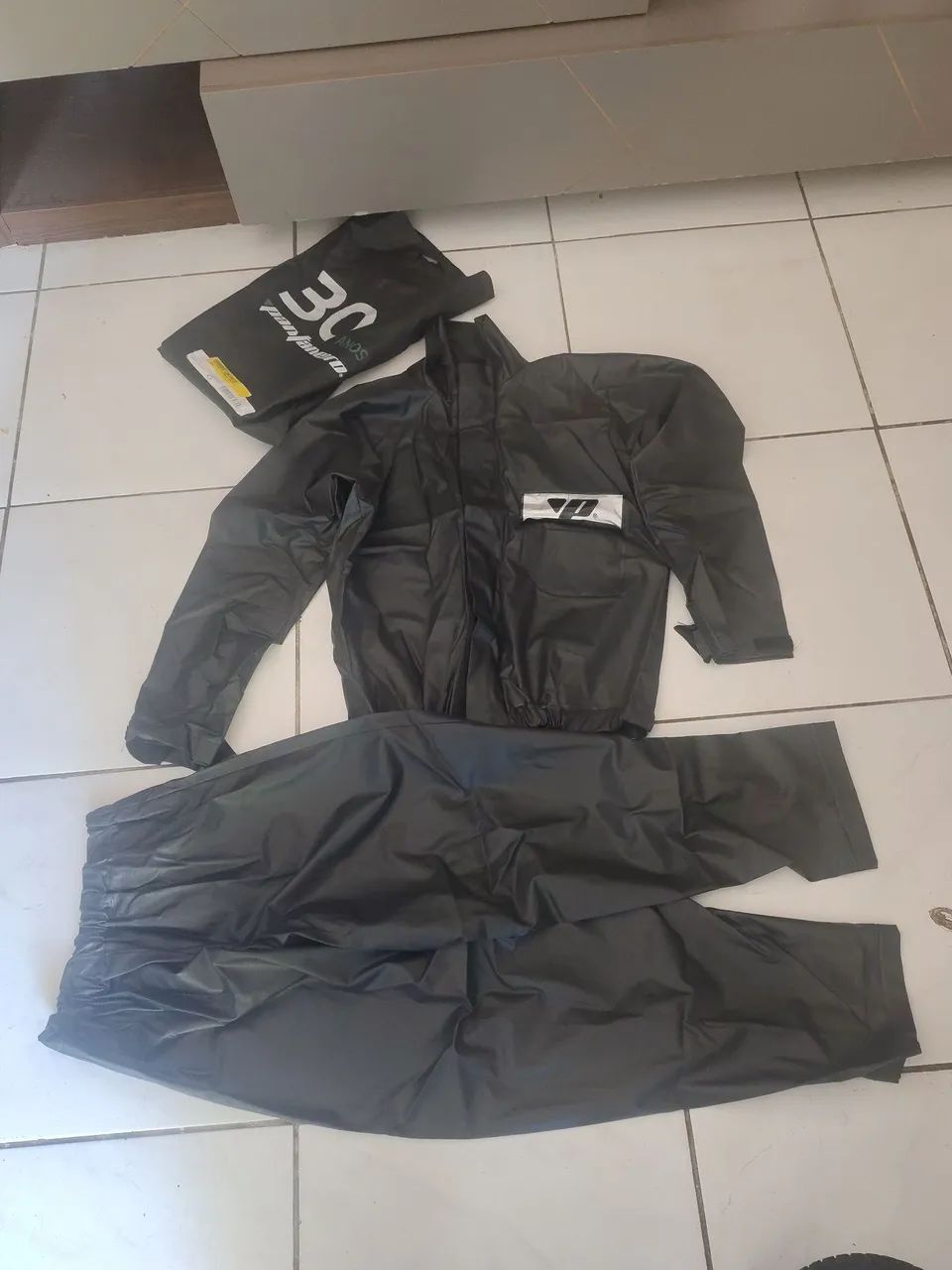 Capa de chuva em pvc