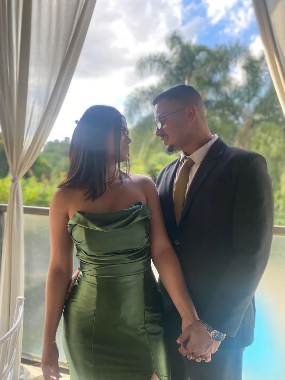     Vestido Verde Oliva com Caimento Perfeito ? - Foto 4