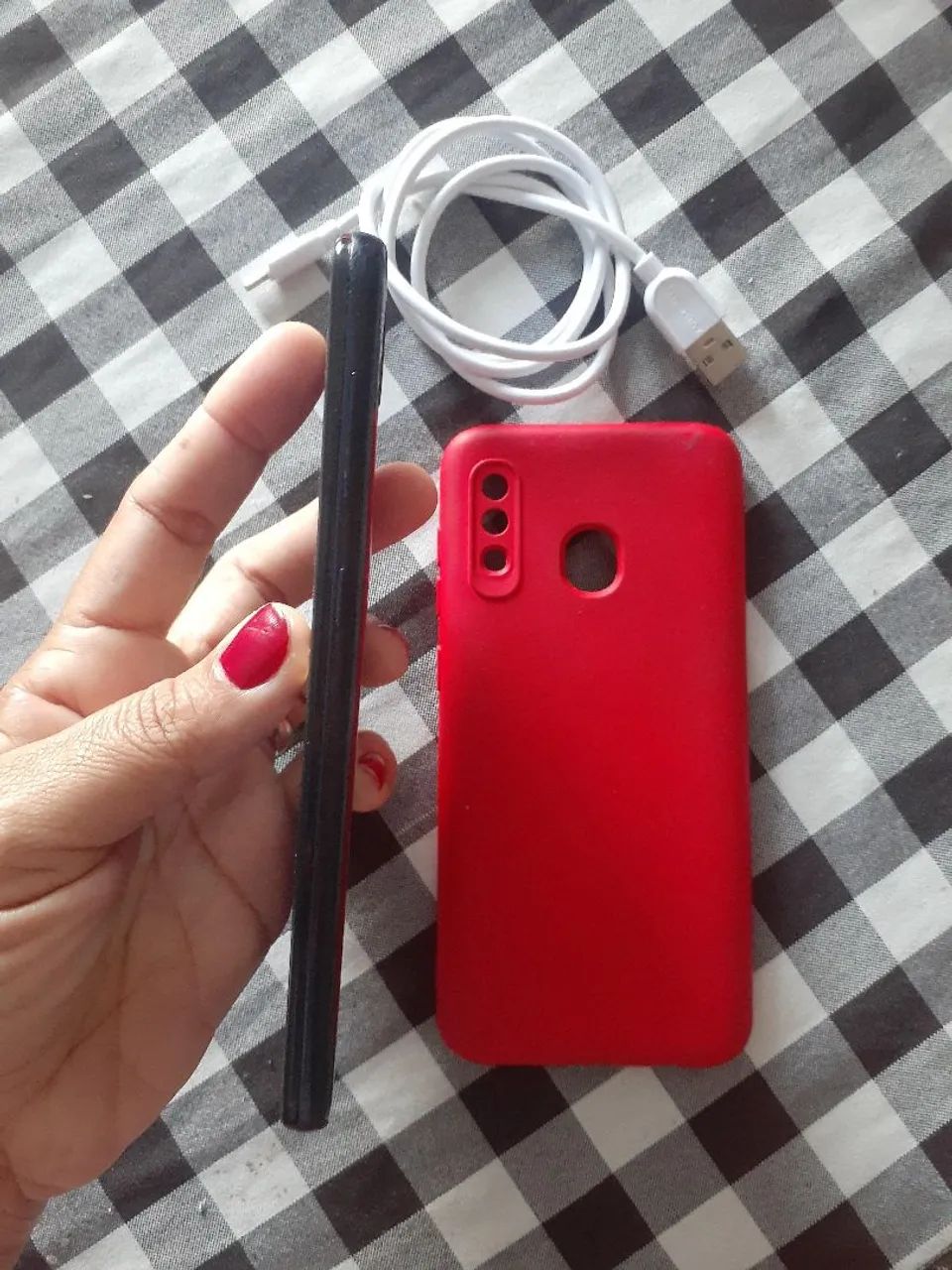 CELULAR A20 32 GIGA TODO BOM NENHUM DEFEITO  - Foto 4