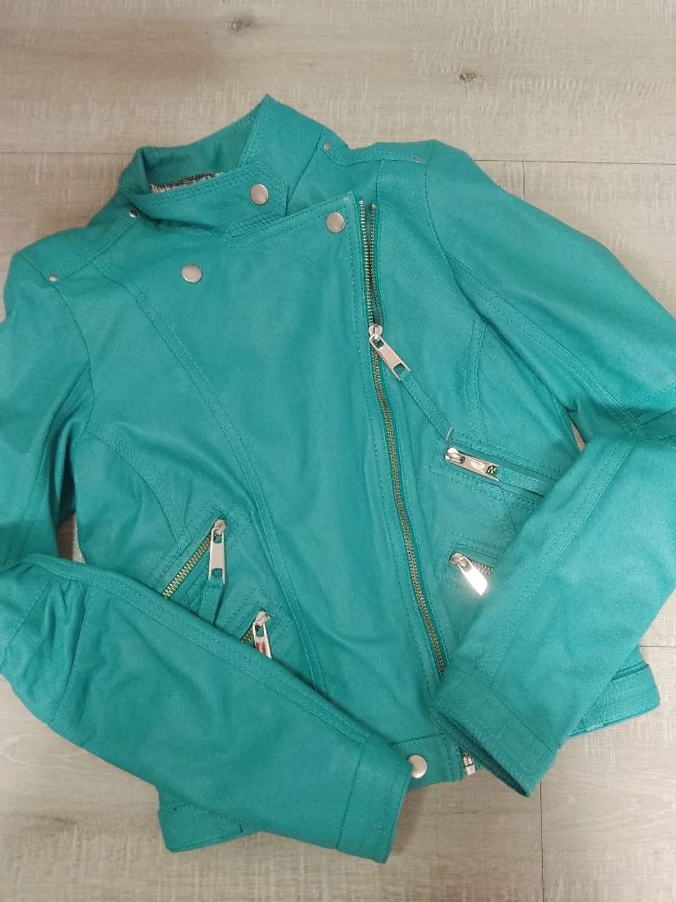 Jaqueta de couro Animale 