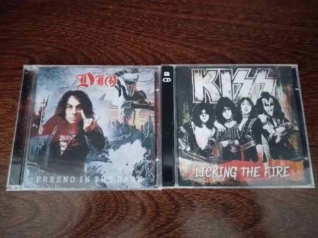 cd heavy metal kiss e dio bootleg ao vivo - CDs, DVDs etc - Vila