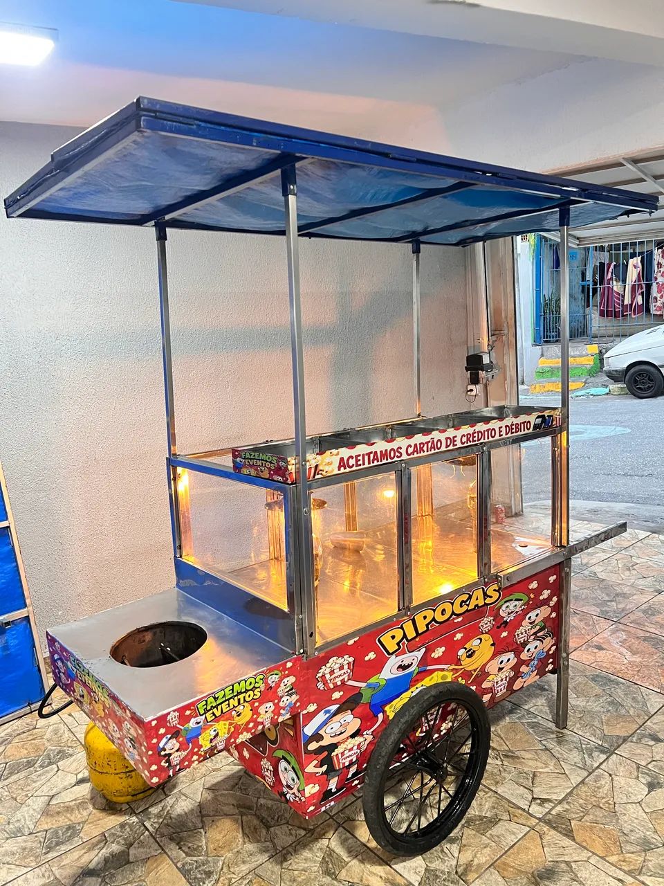 Carrinho de pipoca  - Foto 3